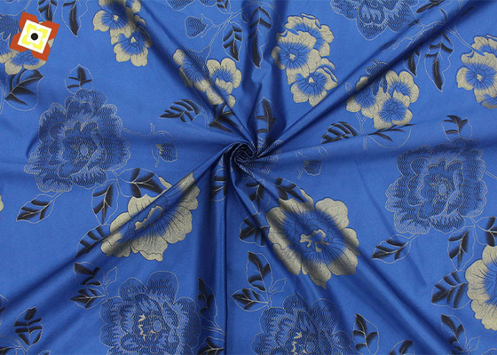 Vente en gros de textile à domicile Tissu de matelas imprimé en or 100 Tissu de matelas en polyester