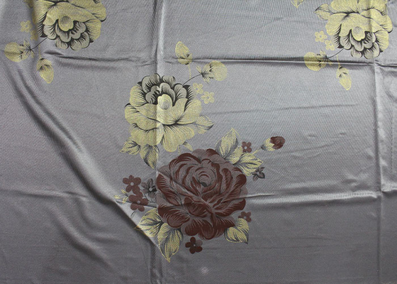 Vente en gros de textiles pour la maison 75 GSM Tissu de matelas imprimé en or 100 Tissu de matelas en polyester