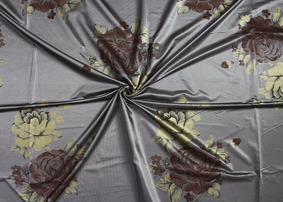 Vente en gros de textiles pour la maison 75 GSM Tissu de matelas imprimé en or 100 Tissu de matelas en polyester