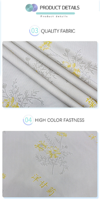 Largeur piquante 300gsm du tissu 2.3m de textile de matelas à la maison de polyester