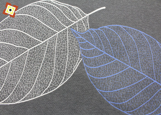 le tissu piquant de matelas de l'oreiller 550gsm a tricoté le fil argenté de Graphene de jacquard