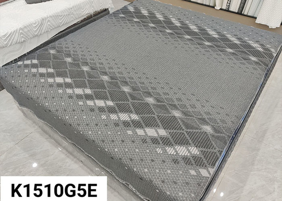 Tissu de couche d'air d'oreiller de matelas de jacquard tricoté par hôtel écologique