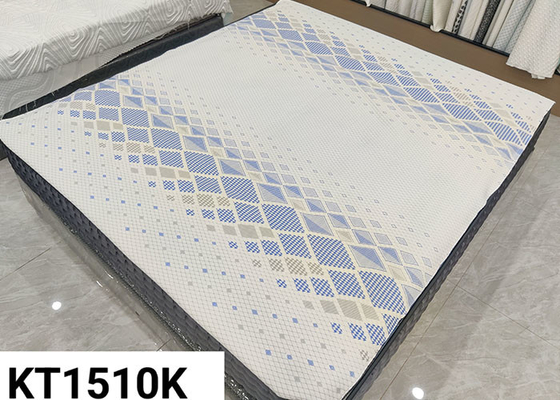 Tissu de couche d'air d'oreiller de matelas de jacquard tricoté par hôtel écologique