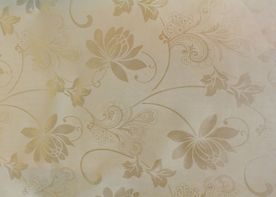 Tissu de caillot de matelas de rideau imprimé par polyester 100% en tissu d'édredon de matelas de taie d'oreiller
