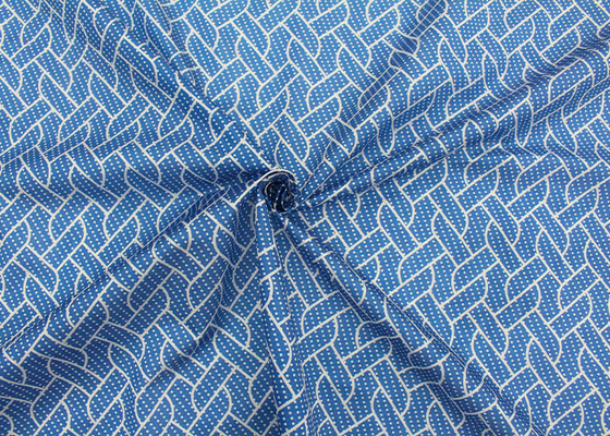 Personnalisation imprimée par polyester piquante de tissu de matelas tricotée par chaîne