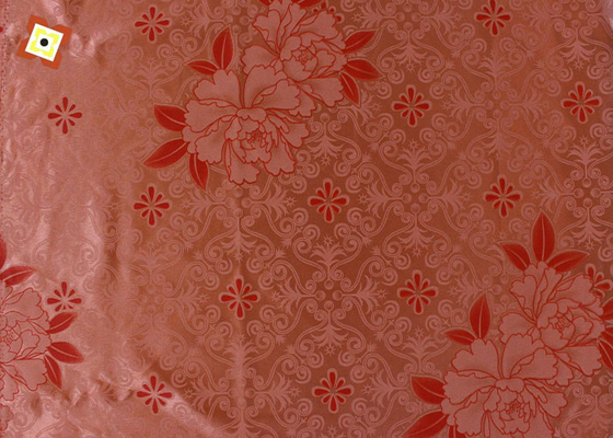 Le tissu piquant de matelas orange tissé déforment l'impression de tricotage
