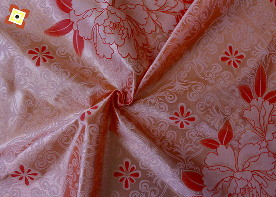 Le tissu piquant de matelas orange tissé déforment l'impression de tricotage