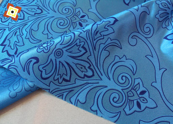 Tissu de satin de Jacquard de relief par soie de literie pour le toucher doux de textile à la maison de tapisserie d'ameublement de couverture de matelas