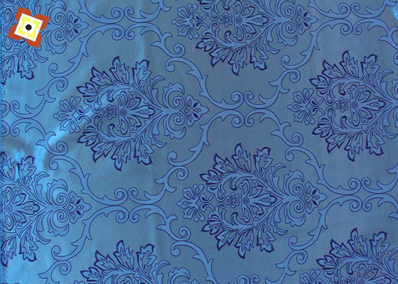 Tissu de satin de Jacquard de relief par soie de literie pour le toucher doux de textile à la maison de tapisserie d'ameublement de couverture de matelas