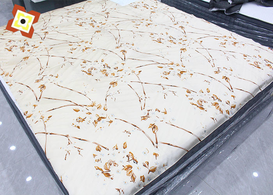 230cm largeur oreiller matelas piquant tissu décor beige résistant à la déchirure