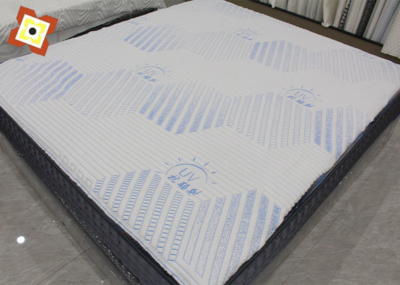 impression numérique faite sur commande de tissu de matelas de jacquard tricotée par balle 160gsm