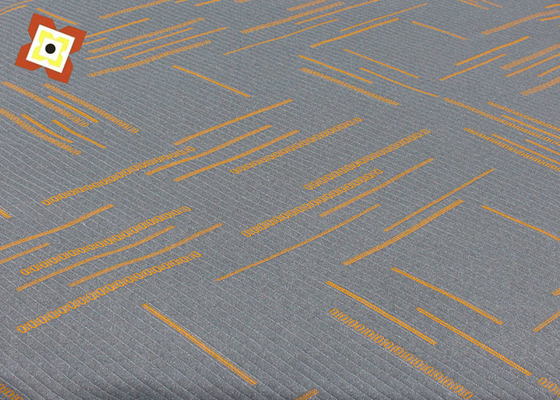Guangzhou en gros Matraque à oreiller étirable Tissu à couette Tricot Jacquard Couche aérienne Modal Tissu de matelas gris