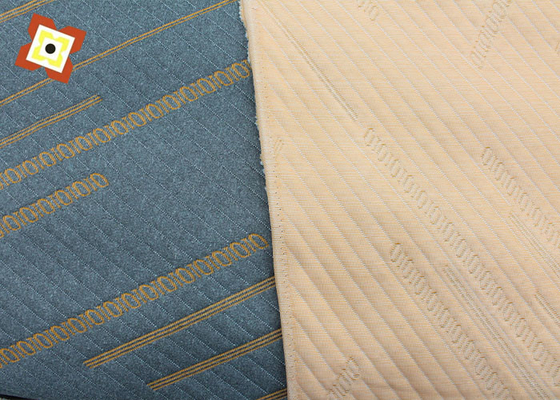 Guangzhou en gros Matraque à oreiller étirable Tissu à couette Tricot Jacquard Couche aérienne Modal Tissu de matelas gris