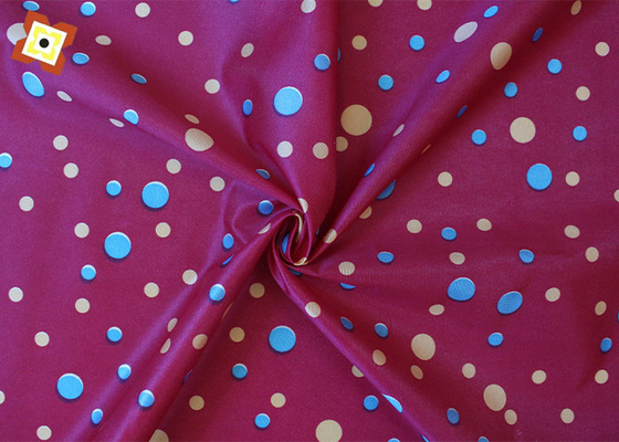 impression géométrique de tissu piquant de matelas teint par cravate de la tache 135gsm