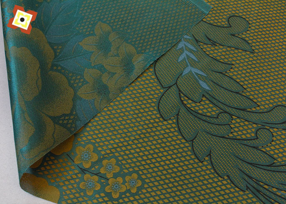 La chaîne piquante de tissu de matelas de coton de polyester de 100% a tricoté la peau imprimée amicale