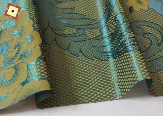 La chaîne piquante de tissu de matelas de coton de polyester de 100% a tricoté la peau imprimée amicale