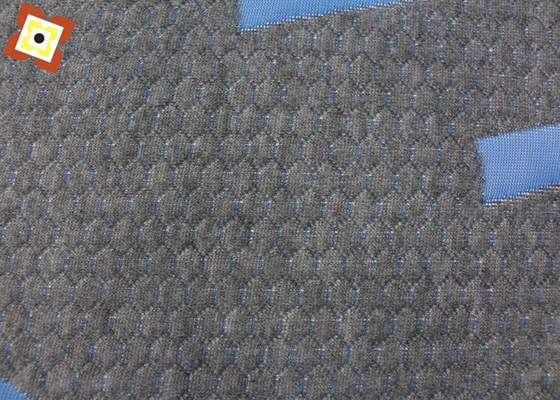 Tissu stratifié imperméable piquant de matelas d'oreiller de jacquard de fibre de bambou de tissu de matelas de couche d'air de Graphene