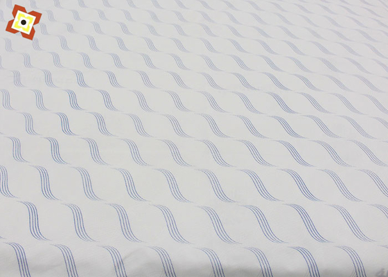 Le tricot imprimé par pongé tissé a tricoté le tissu pour la literie à la maison de textile