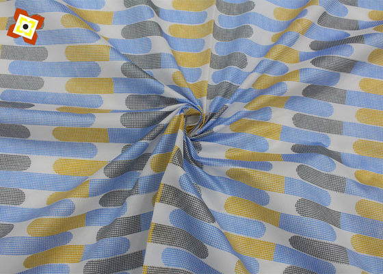 Tissu de literie en polyester Tissu microfibre 100% polyester Transfert thermique Imprimé Tissu de matelas