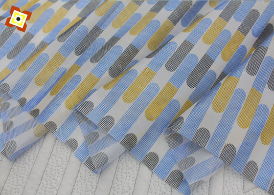 Tissu de literie en polyester Tissu microfibre 100% polyester Transfert thermique Imprimé Tissu de matelas