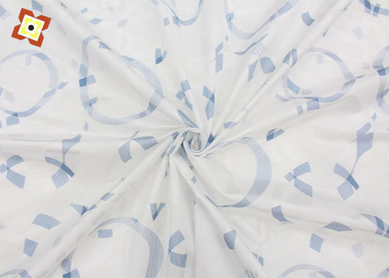 Fabricant de tissus textiles en gros Vente à bas prix Impression blanche Polyester Tissu tricoté Tissu de matelas