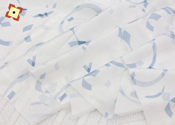 Fabricant de tissus textiles en gros Vente à bas prix Impression blanche Polyester Tissu tricoté Tissu de matelas