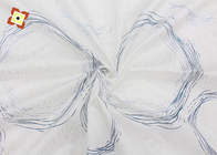 Tricoté par chaîne de tissu de matelas imprimé par fibre de polyester d'anti rouille