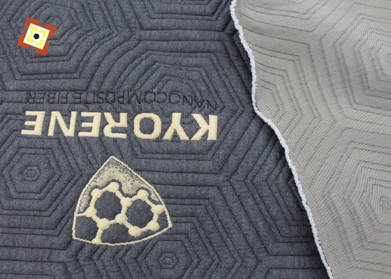 Tissu tricoté réutilisé de jacquard de preuve d'allergie pour le matelas, Tencel