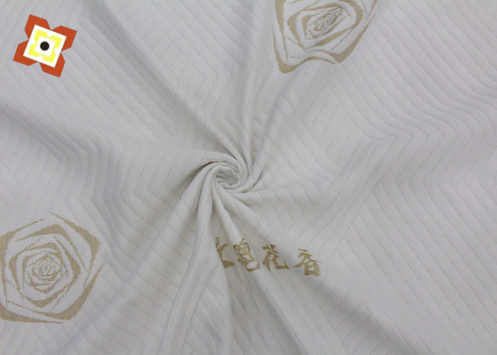 Ventes directes d'usine de nouveau tissu de matelas jacquard tricoté en polyester en gros