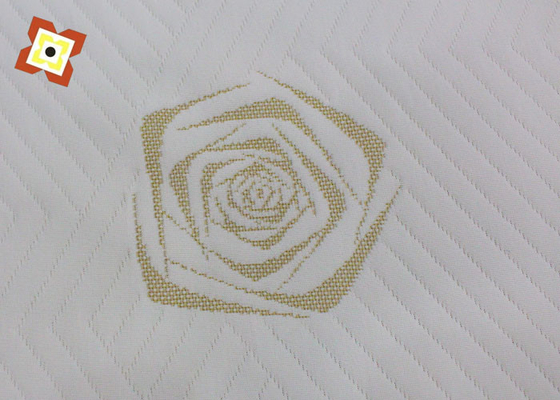 Ventes directes d'usine de nouveau tissu de matelas jacquard tricoté en polyester en gros