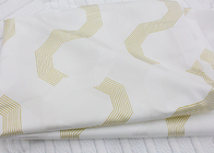 Le colorant imprimé de textile de ménage de tissu de matelas tricoté par chaîne a imprimé le tissu de drap