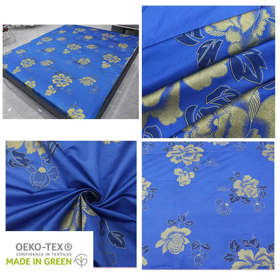 Fabrique de Guangzhou en gros Poussière d'or brillant Tricot tissu Matraque Tissu