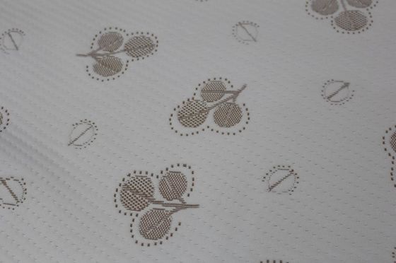 Tissu de tricotage du jacquard 160gsm tissé par polyester respirable pour la couverture de matelas