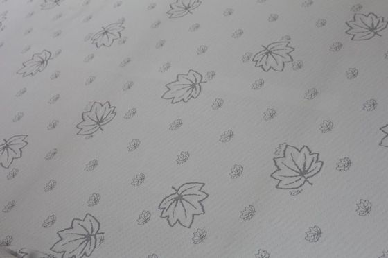 Le jacquard résistant de ride tricotent le tissu, tissu de matelas du jacquard 240g/M2