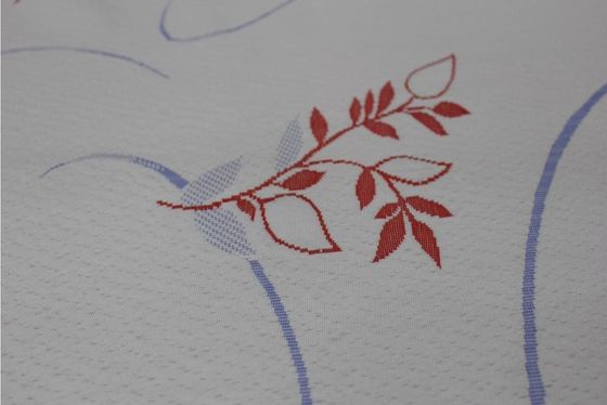 Tissu de tricotage de jacquard étirable, poly tissu du jacquard 400gsm
