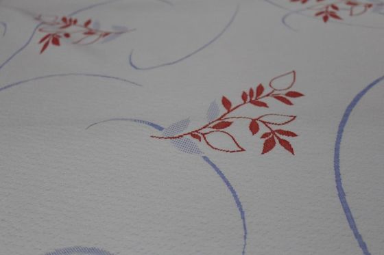 Tissu de tricotage de jacquard étirable, poly tissu du jacquard 400gsm
