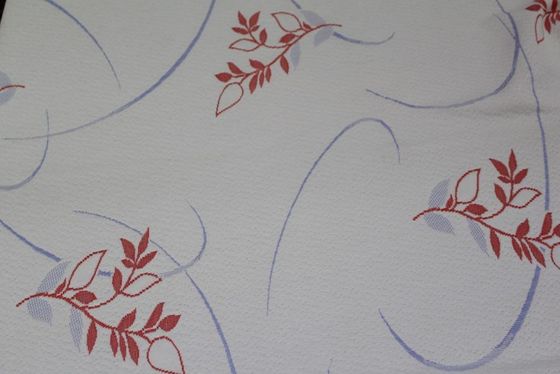 Tissu de tricotage de jacquard étirable, poly tissu du jacquard 400gsm