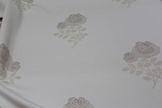 Tissu de tricotage de jacquard étanche à l'humidité du polyester 200gsm avec Rose Pattern Printed