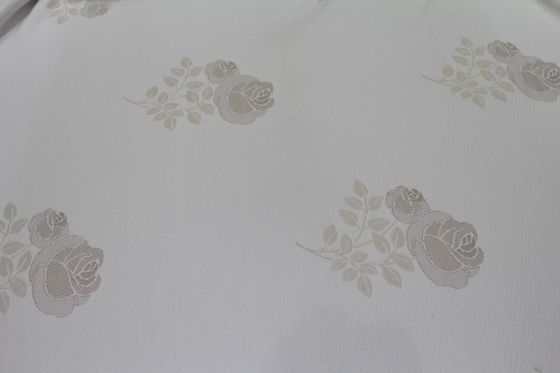 Tissu de tricotage de jacquard étanche à l'humidité du polyester 200gsm avec Rose Pattern Printed