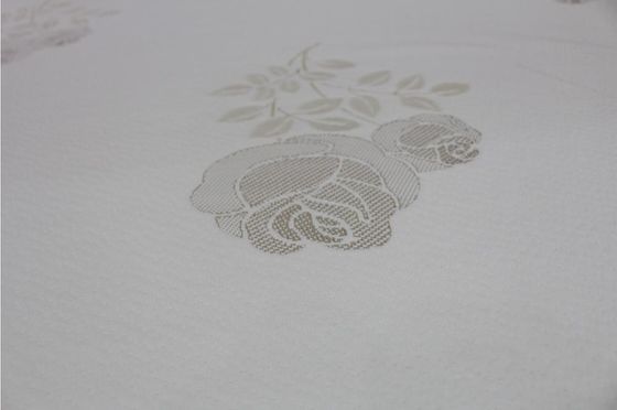 Tissu de tricotage de jacquard étanche à l'humidité du polyester 200gsm avec Rose Pattern Printed