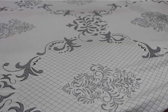 tissu de tricotage de jacquard de bout droit de la largeur 300gsm de 2.4m pour le protecteur de matelas