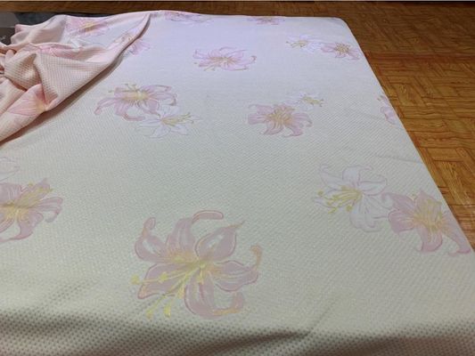 Certification de tricotage réutilisée de RoHS de tissu du jacquard 400gsm imperméable