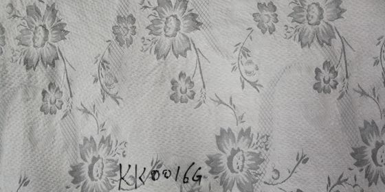 Largeur 100% de tricotage du tissu 220cm de jacquard du polyester 180gsm de gris