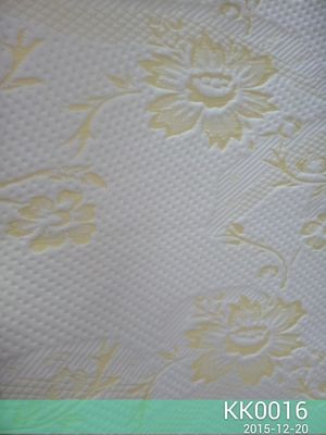 Largeur 100% de tricotage du tissu 220cm de jacquard du polyester 180gsm de gris