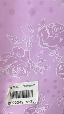 75gsm imprimable a piqué le tissu pour le matelas ignifuge