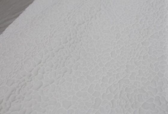 Preuve de ride de tissu de matelas tissée par 160gsm de polyester de satin avec le modèle de bulle