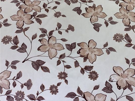 RoHS a balayé le tissu de polyester, 100gsm a balayé le tissu de tricot
