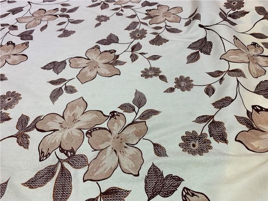 RoHS a balayé le tissu de polyester, 100gsm a balayé le tissu de tricot