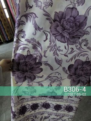 Tissu imprimé tissé par 40gsm résistant de ride avec floral imprimé