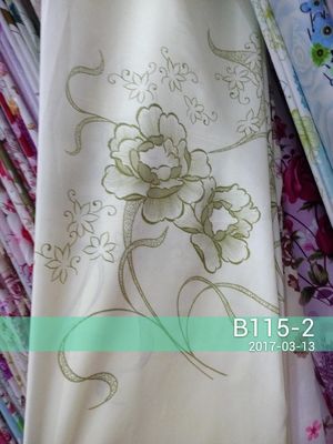 Tissu imprimé tissé par 40gsm résistant de ride avec floral imprimé